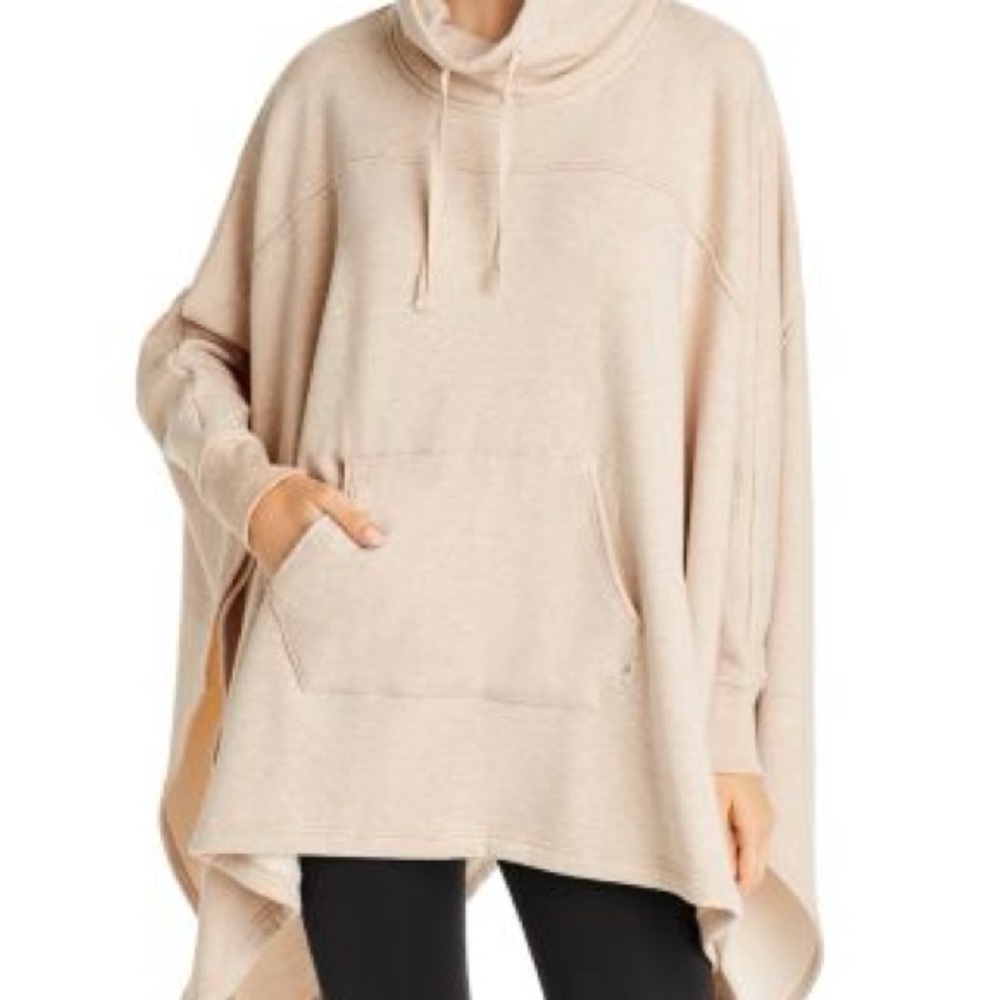UGG Poncho, Beige, Very Cozy - Picture 3 of 14